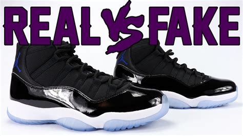 jordan 11 space jam nike real vs fake|genuine jordan 11s.